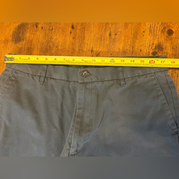 Men’s Grey Slacks with Zippered Thigh Pocket - Picture 7 of 15